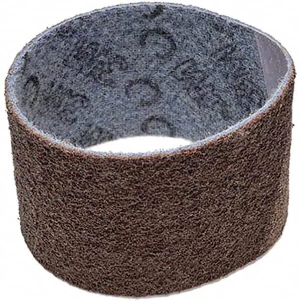 3M Abrasive Belt: 3-1/2" Wide, 15-1/2" Long, Aluminum Oxide