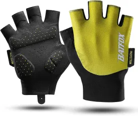 BATFOX Cycling Gloves for Men Women Road Mountain Bike Riding Gloves - Anti-Slip Bike Glove for Fitness Cycling Training Outdoor Sports