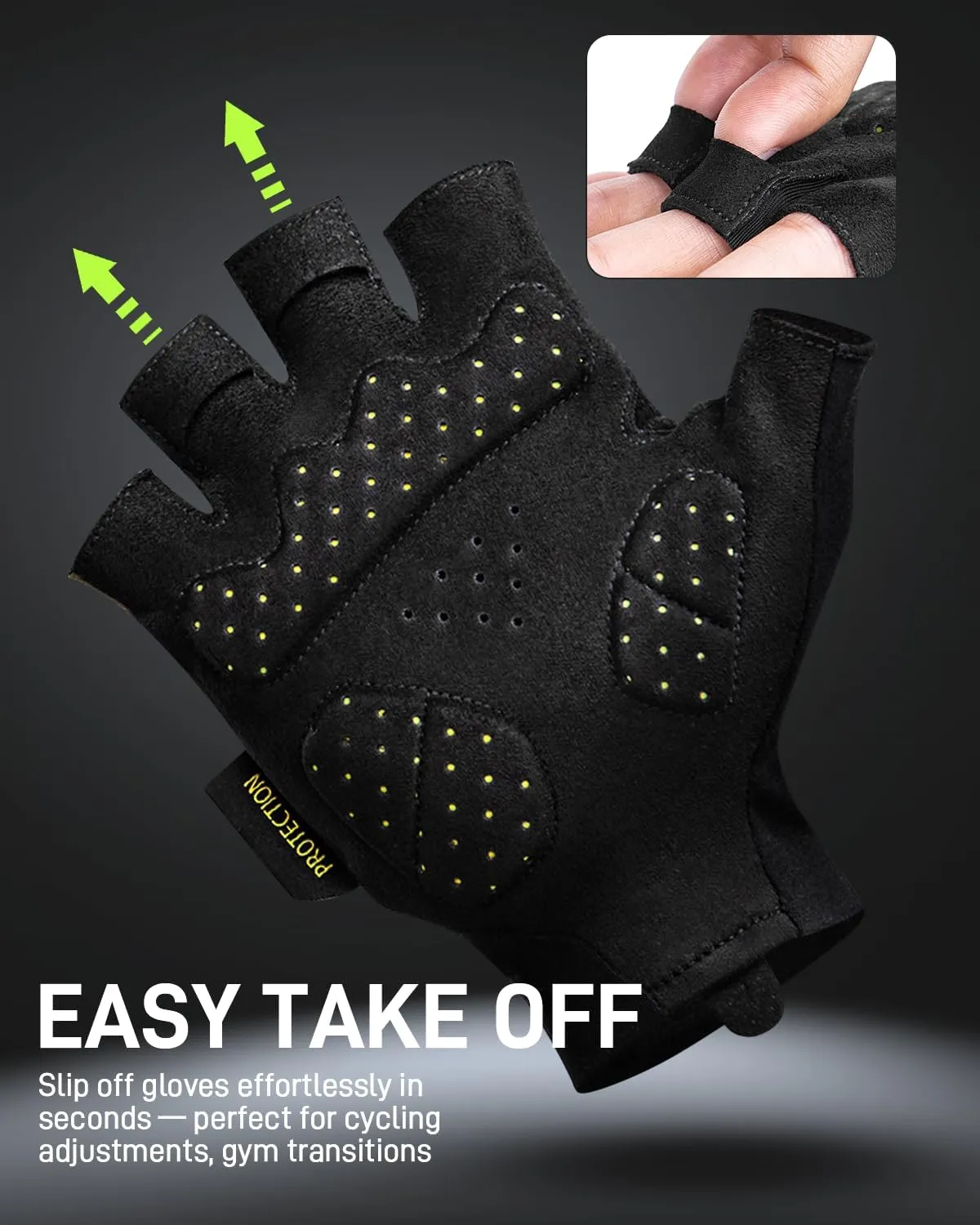 BATFOX Cycling Gloves for Men Women Road Mountain Bike Riding Gloves - Anti-Slip Bike Glove for Fitness Cycling Training Outdoor Sports