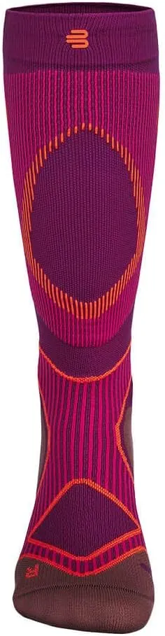 Bauerfeind Run Performance Compression Socks - Targeted Compression Zones - Increased Ankle Stability - Heel and Sole Relief
