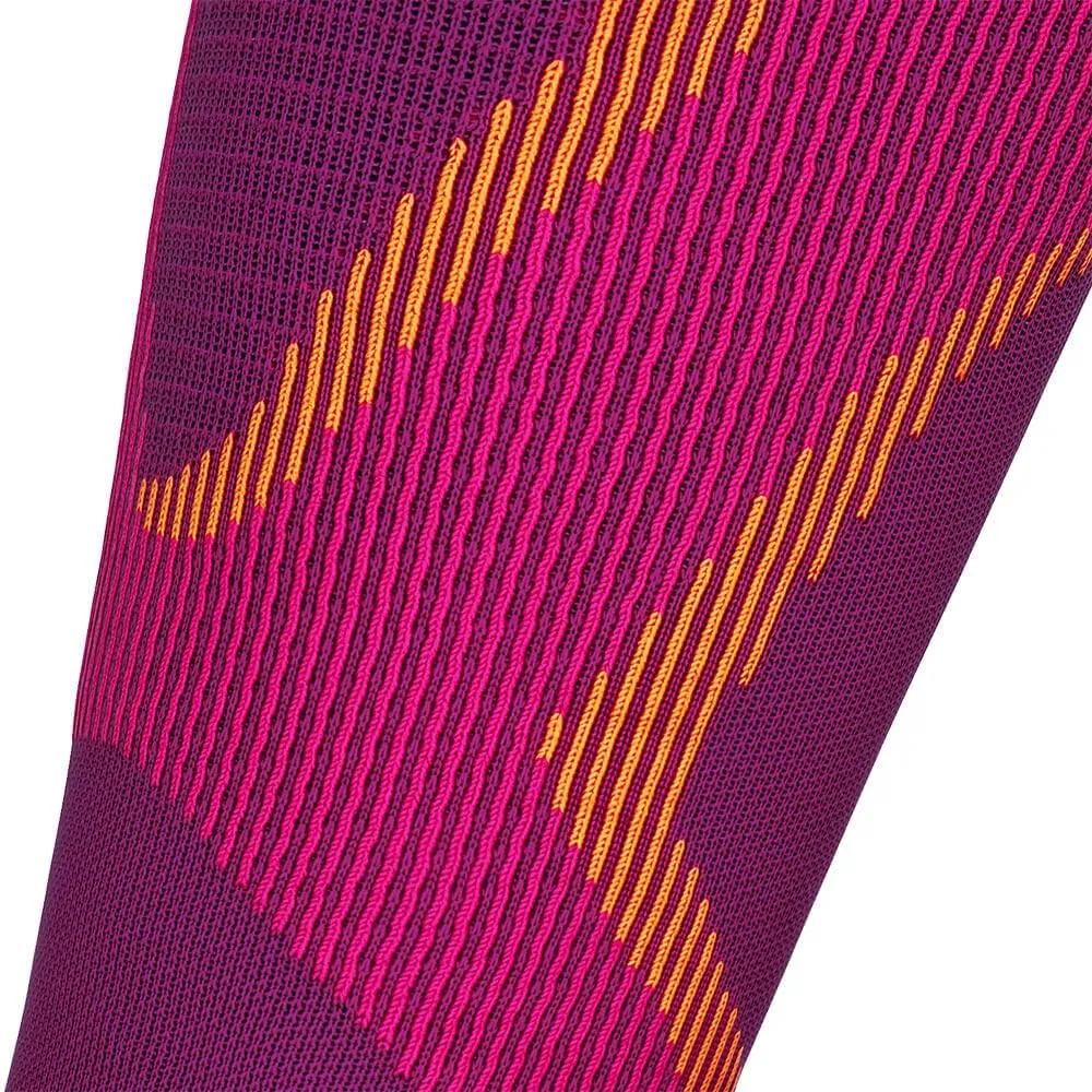 Bauerfeind Run Performance Compression Socks - Targeted Compression Zones - Increased Ankle Stability - Heel and Sole Relief