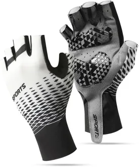 Cycling Gloves for Men, Half-Finger Summer Cycling Gloves, Fitness Gloves, Cycling Gloves for Men Summer, for Motorcycles, Bicycles, MTB, Gym and Other Sports
