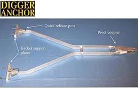 Digger D-10 5368-0011 Universal Front Hitch Fishing Equipment