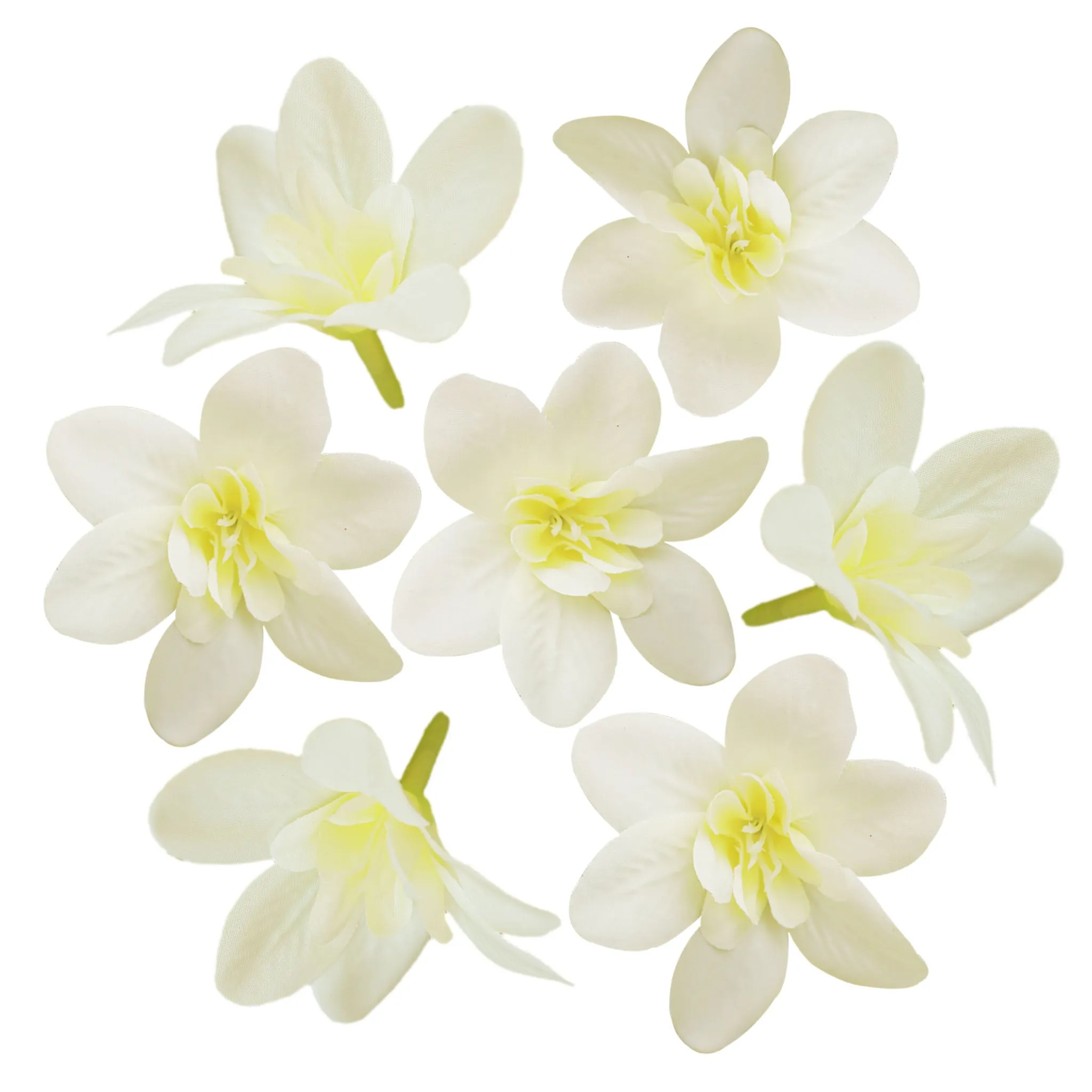 Thailand Silk Orchid Flower Heads 20pcs